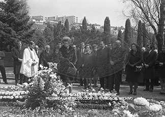 Primer aniversario fallecimiento Reina Victoria Eugenia