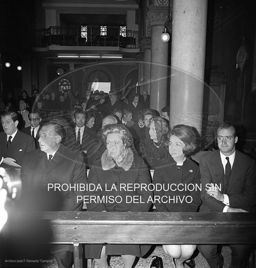 Primer aniversario fallecimiento Reina Victoria Eugenia