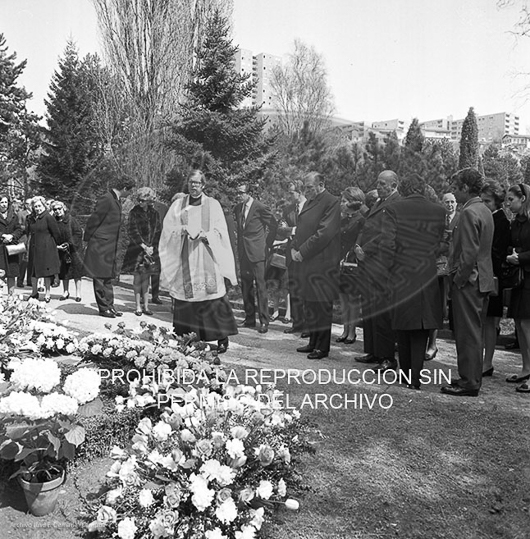 Primer aniversario fallecimiento Reina Victoria Eugenia