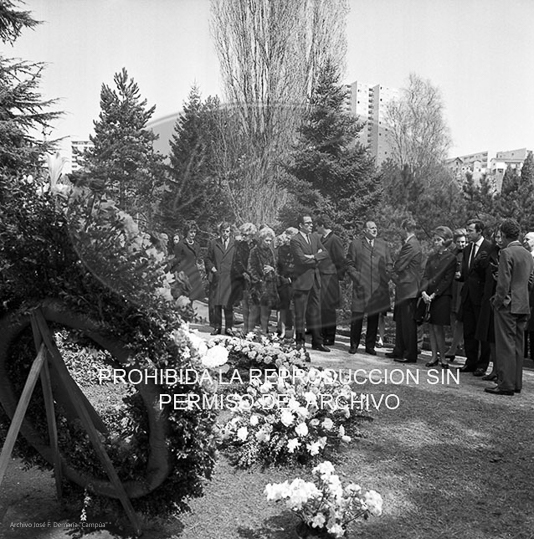 Primer aniversario fallecimiento Reina Victoria Eugenia