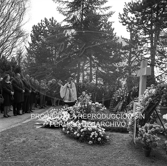 Primer aniversario fallecimiento Reina Victoria Eugenia