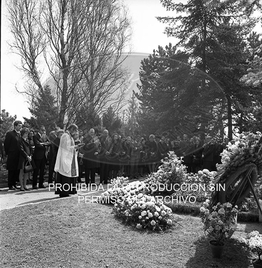 Primer aniversario fallecimiento Reina Victoria Eugenia
