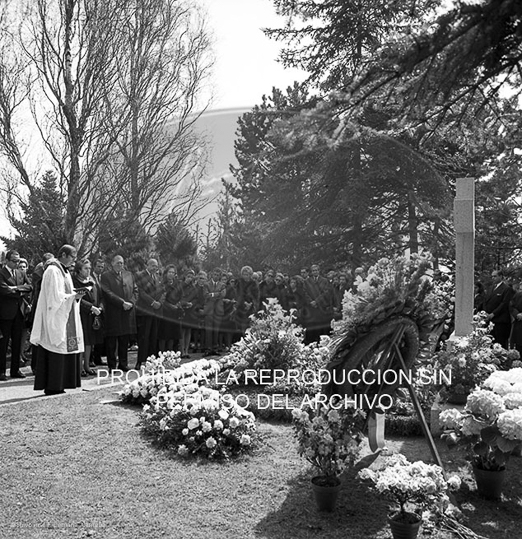 Primer aniversario fallecimiento Reina Victoria Eugenia