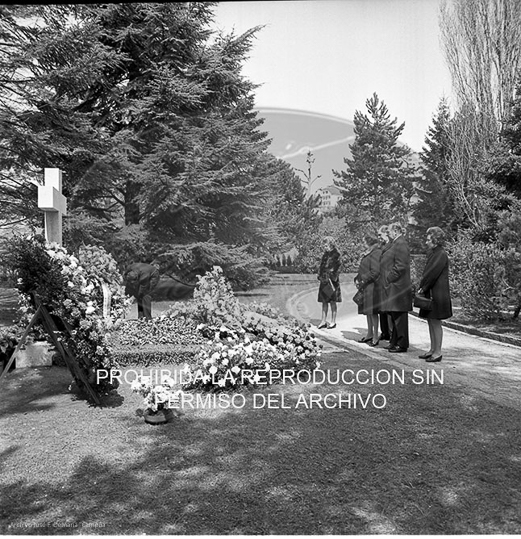 Primer aniversario fallecimiento Reina Victoria Eugenia