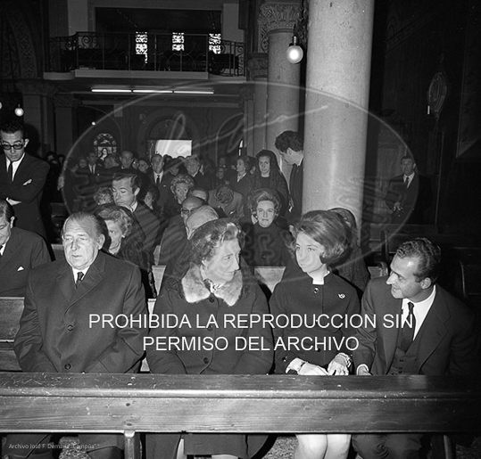 Primer aniversario fallecimiento Reina Victoria Eugenia