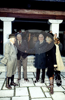 Monteria en el Pardo ofrecida al Cuerpo Diplomático