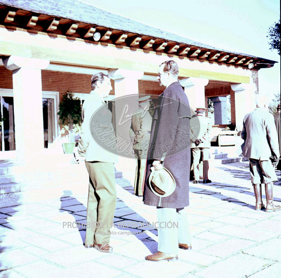 Monteria en el Pardo ofrecida al Cuerpo Diplomático