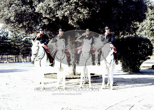 Monteria en el Pardo ofrecida al Cuerpo Diplomático