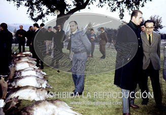 Monteria en el Pardo ofrecida al Cuerpo Diplomático