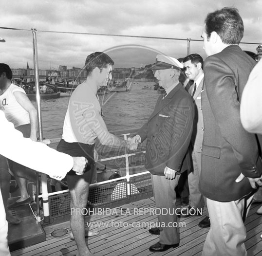 Regatas de traineras en San Sebastián