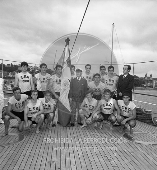 Regatas de traineras en San Sebastián