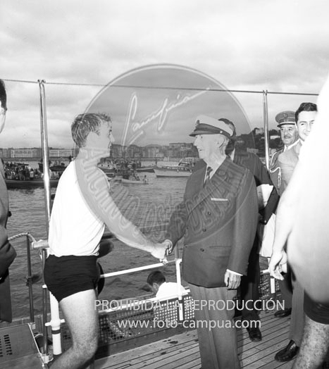 Regatas de traineras en San Sebastián