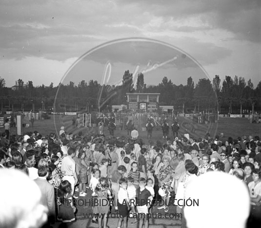 Concurso hipico en el Club de Campo de Madrid