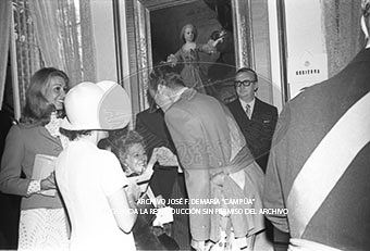 Fiesta del 18 julio 1973 en La Granja