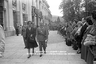 Fiesta del 18 julio 1973 en La Granja