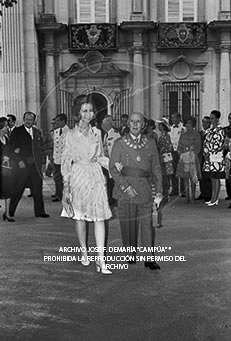 Fiesta del 18 julio 1973 en La Granja