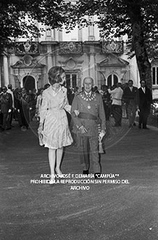 Fiesta del 18 julio 1973 en La Granja