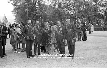 Fiesta del 18 julio 1973 en La Granja