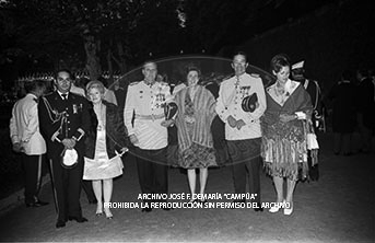 Fiesta del 18 julio 1973 en La Granja