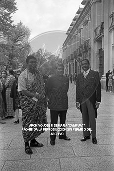 Fiesta del 18 julio 1973 en La Granja