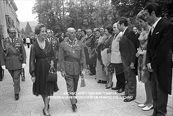 Fiesta del 18 julio 1973 en La Granja
