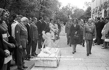 Fiesta del 18 julio 1973 en La Granja