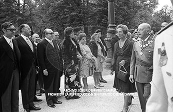 Fiesta del 18 julio 1973 en La Granja