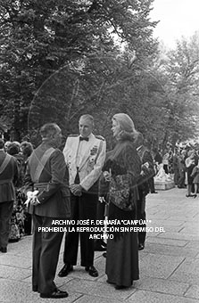 Fiesta del 18 julio 1973 en La Granja