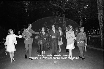 Fiesta del 18 julio 1973 en La Granja