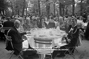 Fiesta del 18 julio 1973 en La Granja