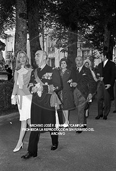 Fiesta del 18 julio 1973 en La Granja