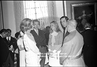 Fiesta del 18 julio 1973 en La Granja
