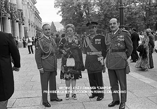Fiesta del 18 julio 1973 en La Granja