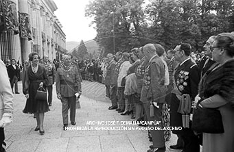 Fiesta del 18 julio 1973 en La Granja