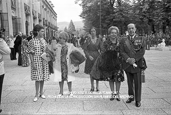 Fiesta del 18 julio 1973 en La Granja