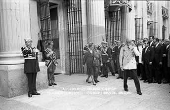 Fiesta del 18 julio 1973 en La Granja