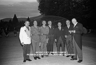 Fiesta del 18 julio 1973 en La Granja