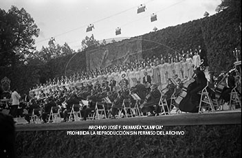 Fiesta del 18 julio 1973 en La Granja