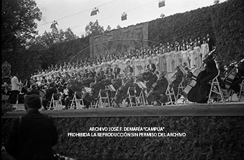 Fiesta del 18 julio 1973 en La Granja