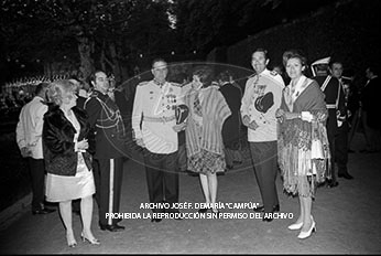 Fiesta del 18 julio 1973 en La Granja