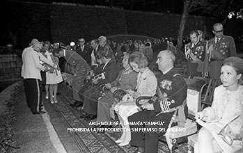 Fiesta del 18 julio 1973 en La Granja