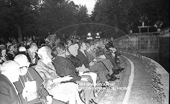 Fiesta del 18 julio 1973 en La Granja