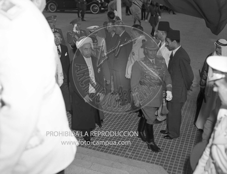 Visita del Rey de Jordania el 5 de septiembre de 1949