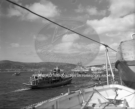 Visita del Rey de Jordania el 7 de septiembre de 1949