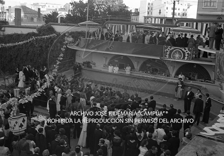Visita del Rey de Jordania el 7 de septiembre de 1949