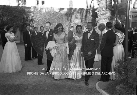 Visita del Rey de Jordania el 7 de septiembre de 1949