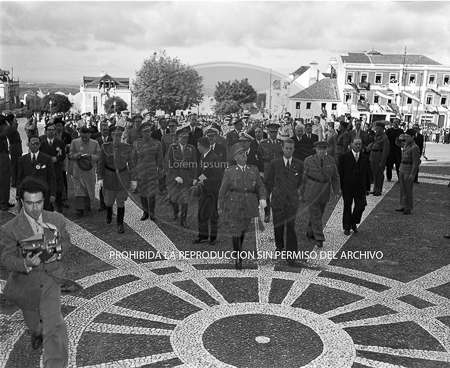 Visita de Franco a Portugal