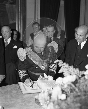 Visita de Franco a Portugal