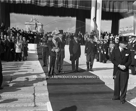 Visita de Franco a Portugal