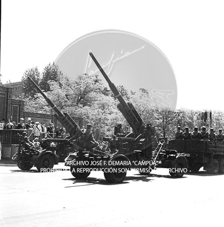 Visita del <presidente de Portugal a España, 1953